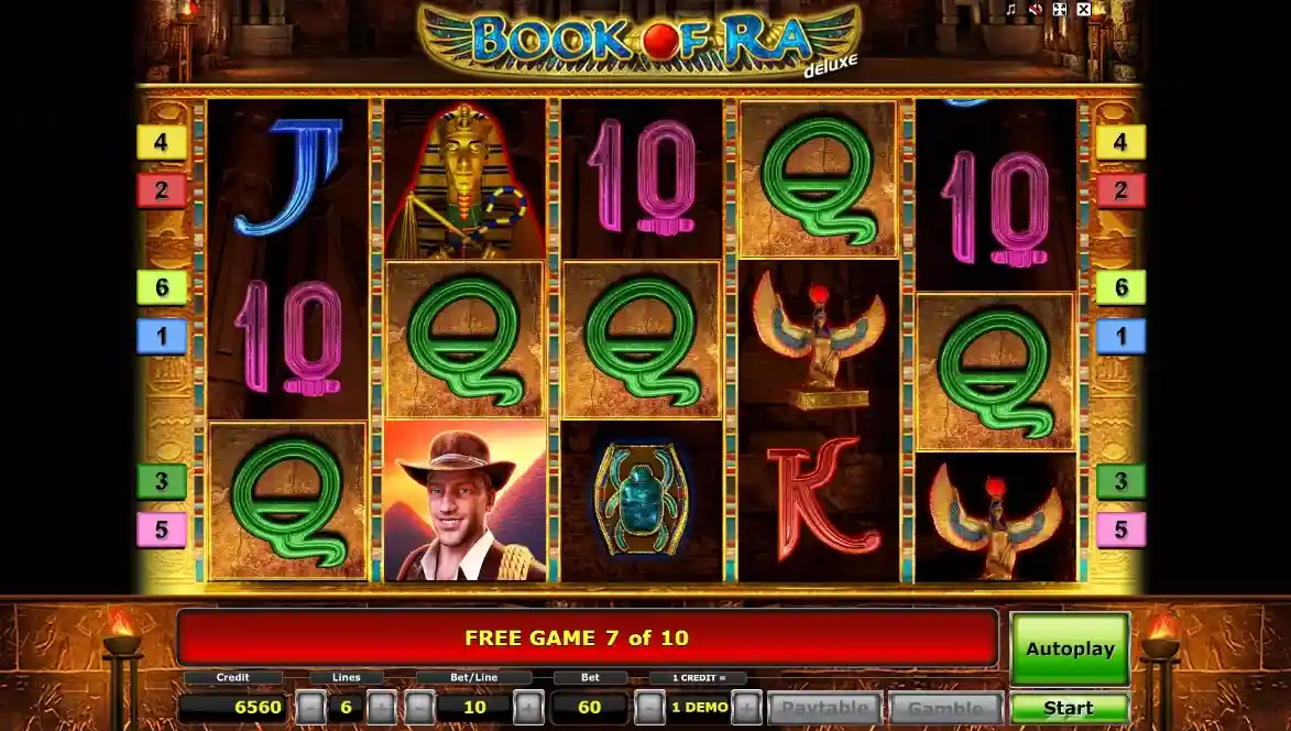 Giocare a Book of Ra gratis - demo vs soldi reali