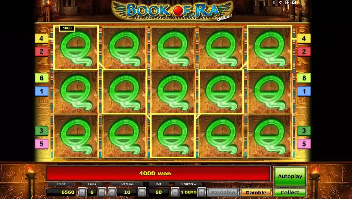 Meccanica di gioco e funzionamento di Book of Ra